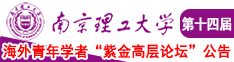 逼逼……南京理工大学第十四届海外青年学者紫金论坛诚邀海内外英才！